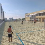 Das neue Beachcenter entsteht neben dem Weyerli in Bern